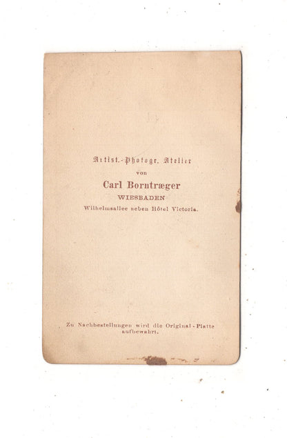 Fotografie Feine Dame - Wiesbaden 1860er