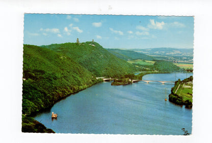 Ansichtskarte Hengsteysee und Hohensyburg