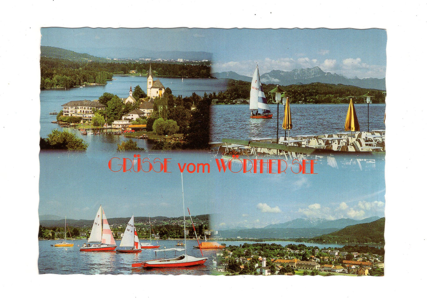 Ansichtskarte Wörthersee / Kärnten / Österreich