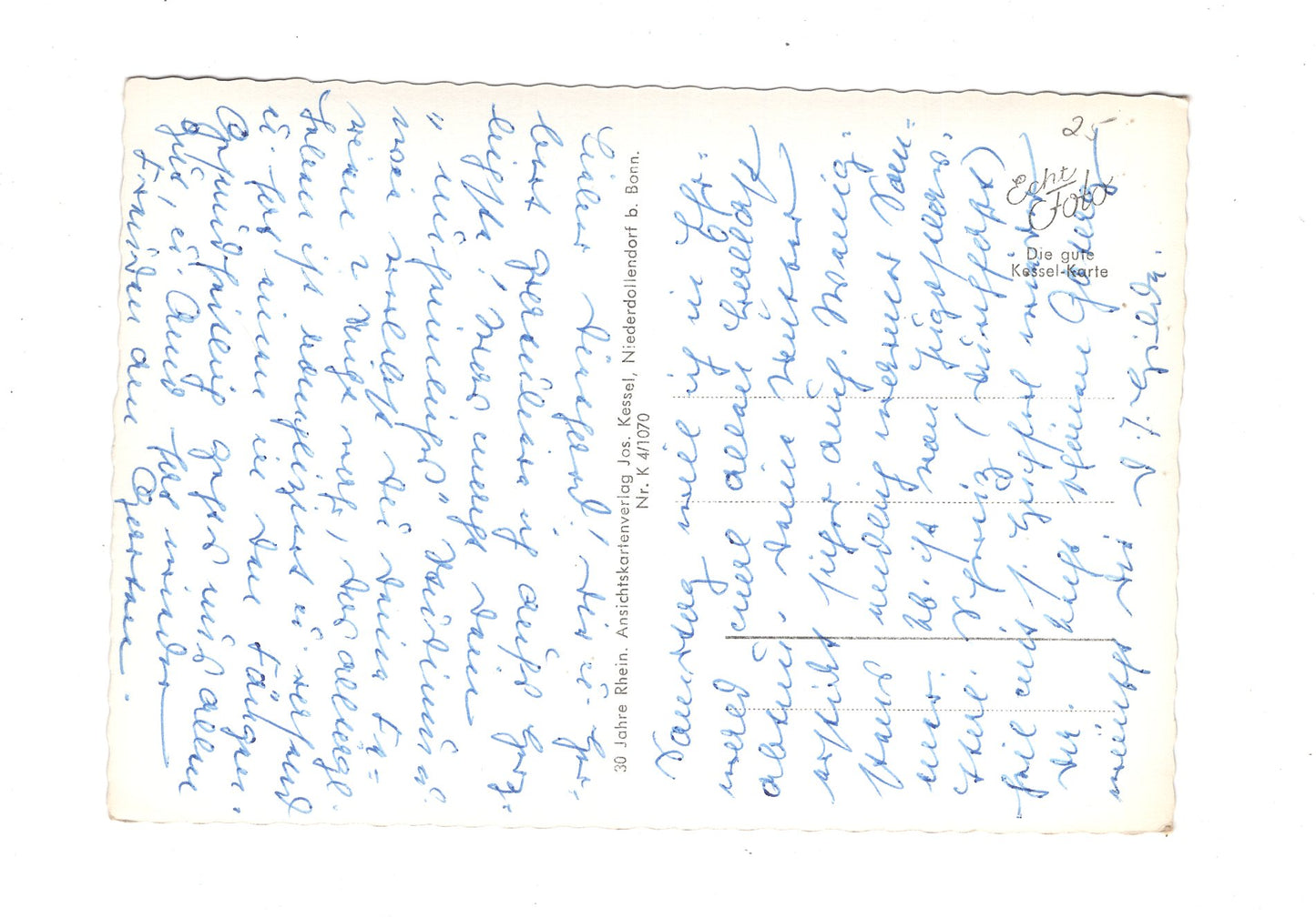 Ansichtskarte Bonn am Rhein / Bundeshaus