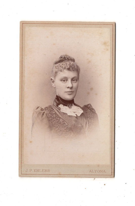 Fotografie Damenportrait - Hamburg Altona 1880er