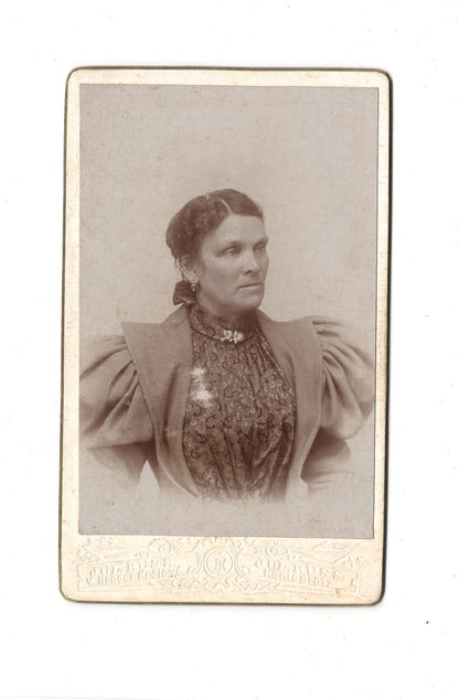 Fotografie Damenportrait - Hradec Kralove um 1900 / CDV C1-08