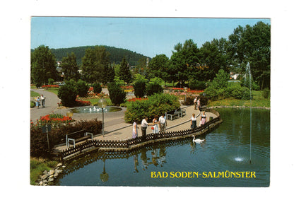 Ansichtskarte Bad Soden-Salmünster / Kurpark
