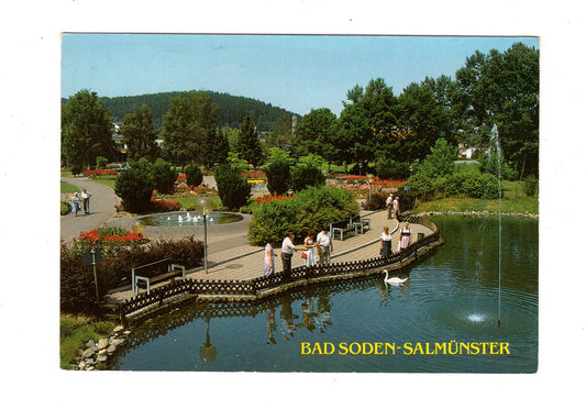 Ansichtskarte Bad Soden-Salmünster / Kurpark