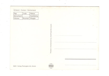 Ansichtskarte Vierwaldstättersee / Schweiz