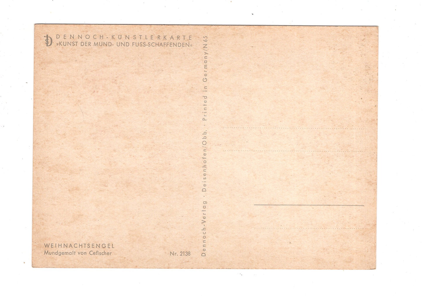 Ansichtskarte Feiertage / Frohe Weihnachten / K1-65