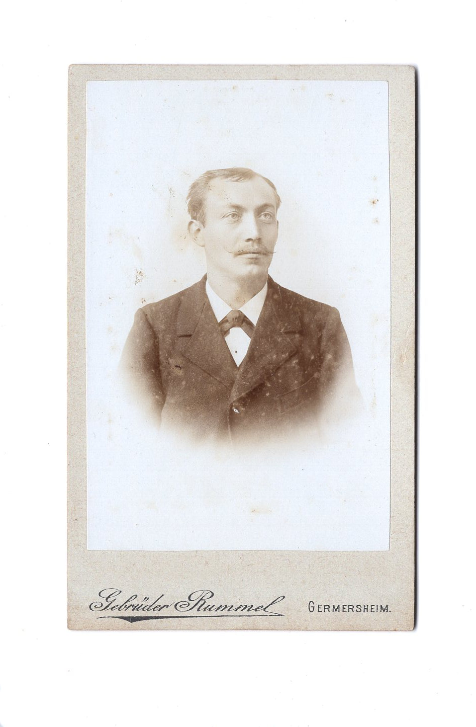 Fotografie Herrenportrait - Germersheim 1890er