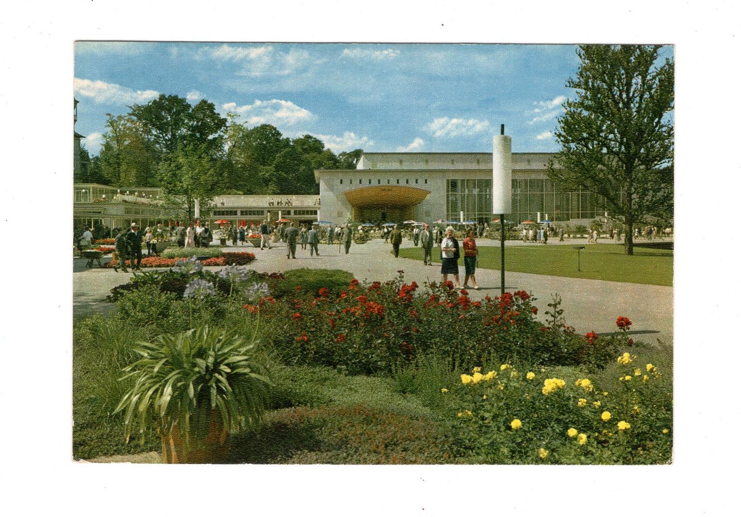 Ansichtskarte Bad Salzuflen / Kurpark