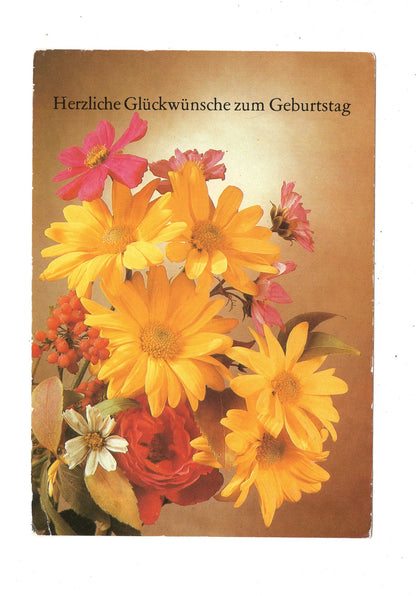 Ansichtskarte Glückwünsche / Glückwunsch zum Geburtstag / L1-61