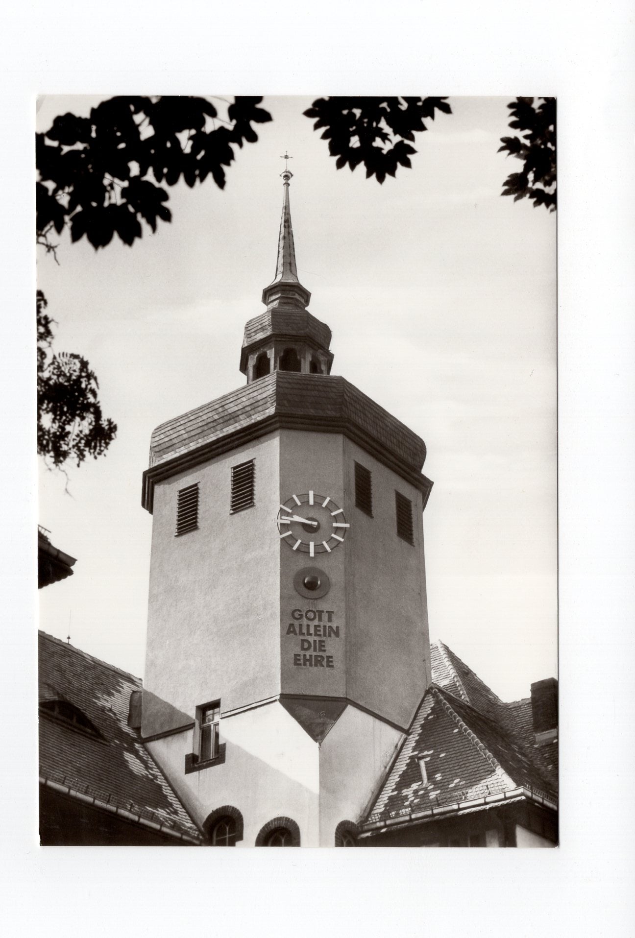 Ansichtskarte Leipzig / Ev.-Luth. Diakonissenhaus / Mutterhaus-Turm