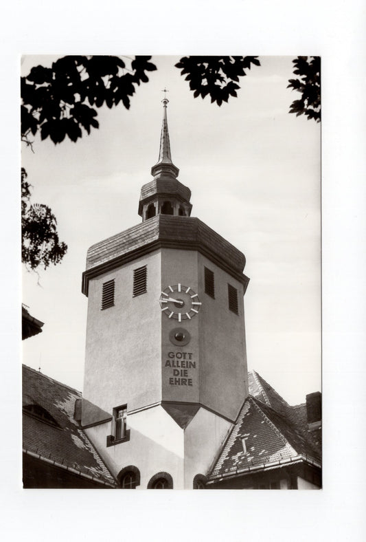Ansichtskarte Leipzig / Ev.-Luth. Diakonissenhaus / Mutterhaus-Turm