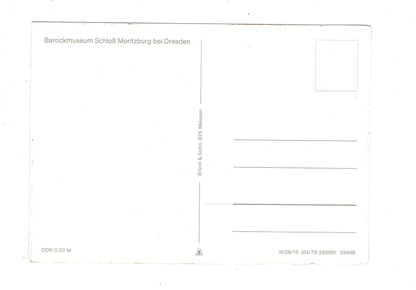 Ansichtskarte Barockmuseum Schloss Moritzburg bei Dresden / L1-70