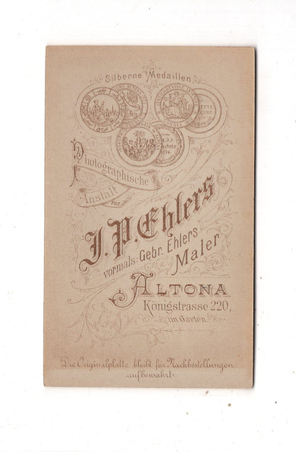 Fotografie Damenportrait - Hamburg Altona 1880er