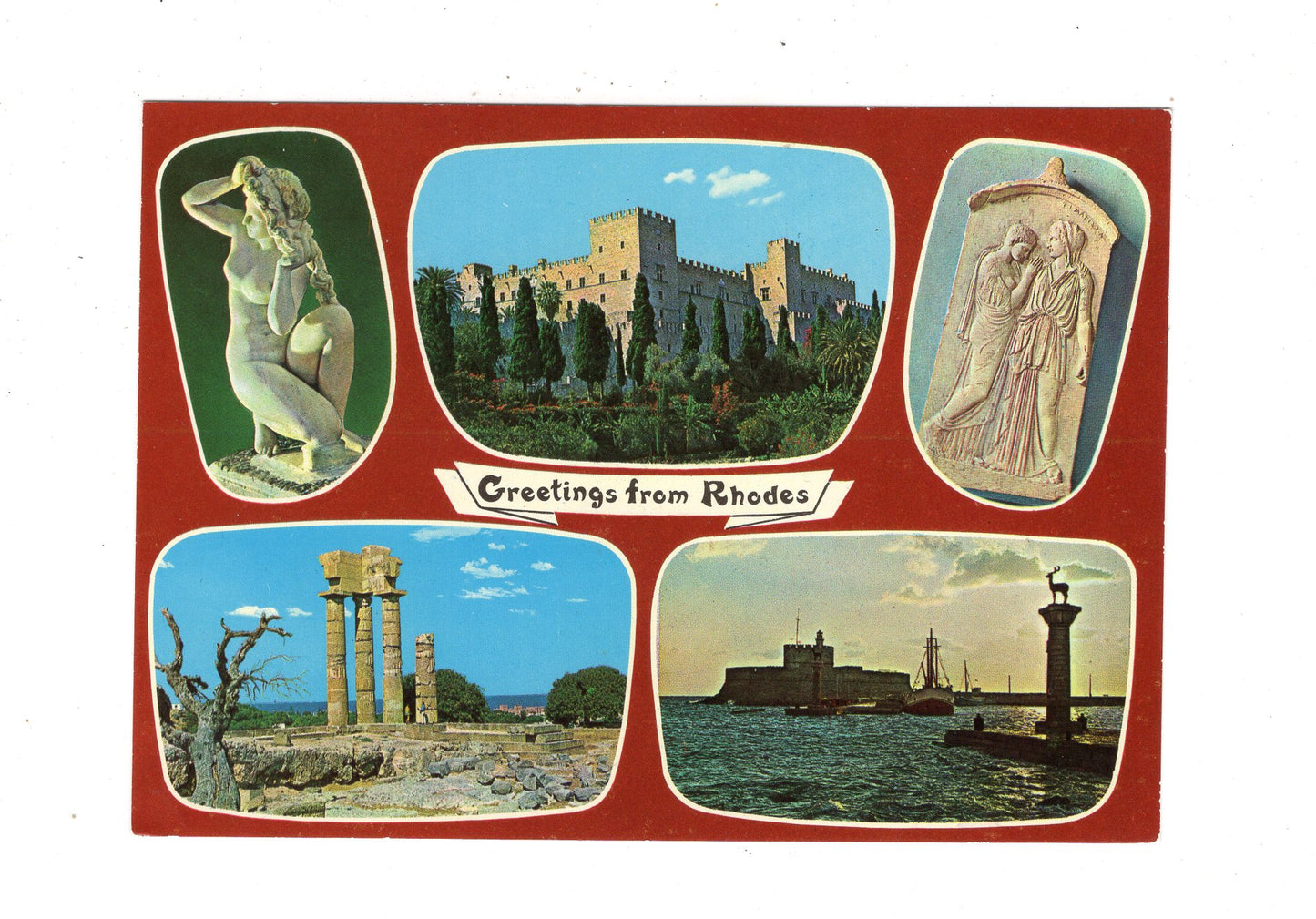 Ansichtskarte Rhodos / Griechenland / N1-52