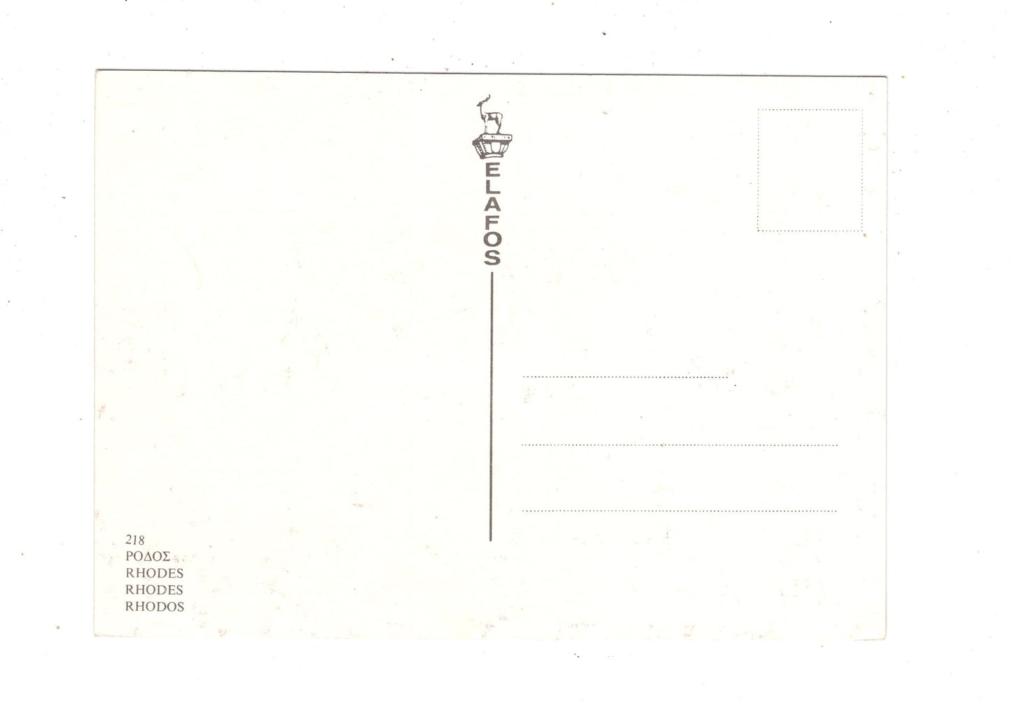 Ansichtskarte Rhodos / Griechenland / N1-52