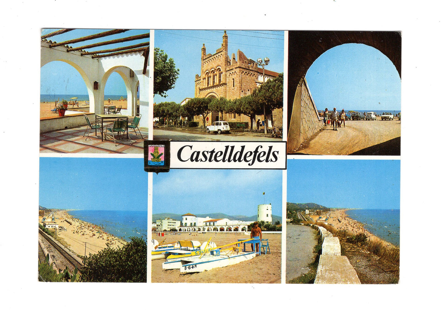 Ansichtskarte Castelldefels / Spanien