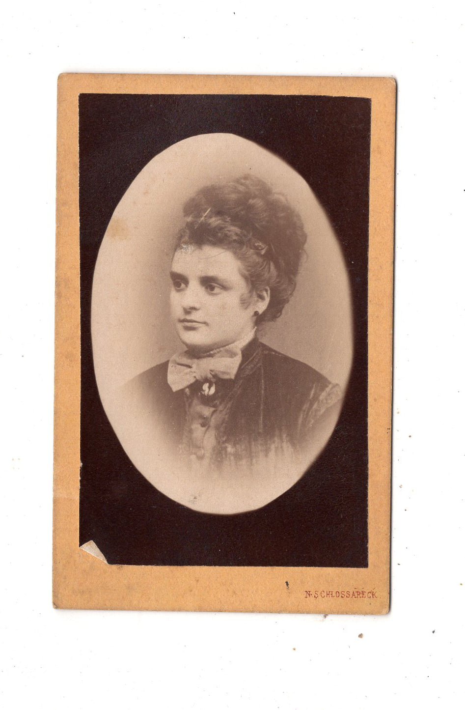 Fotografie Damenportrait - Wien um 1870
