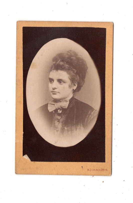 Fotografie Damenportrait - Wien um 1870