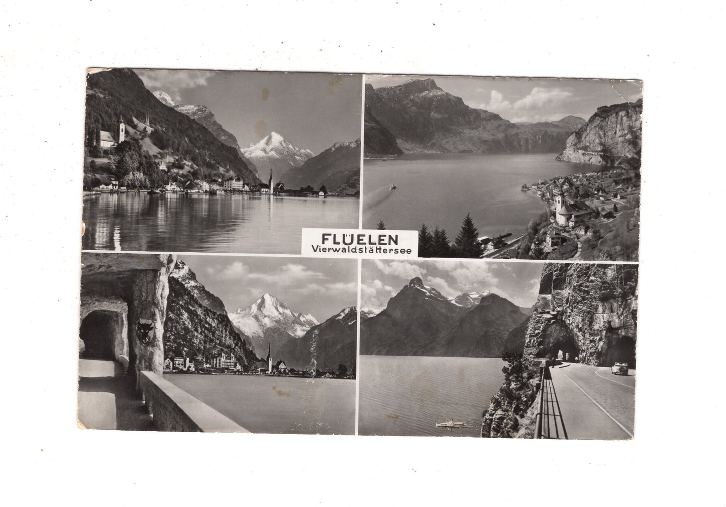 Ansichtskarte Flüelen / Vierwaldstättersee / Schweiz