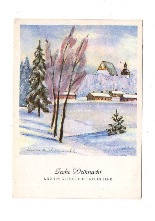 Ansichtskarte Feiertage / Frohe Weihnachten / K1-65