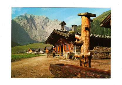 Ansichtskarte Die Eng-Alm im Karwendel / Österreich