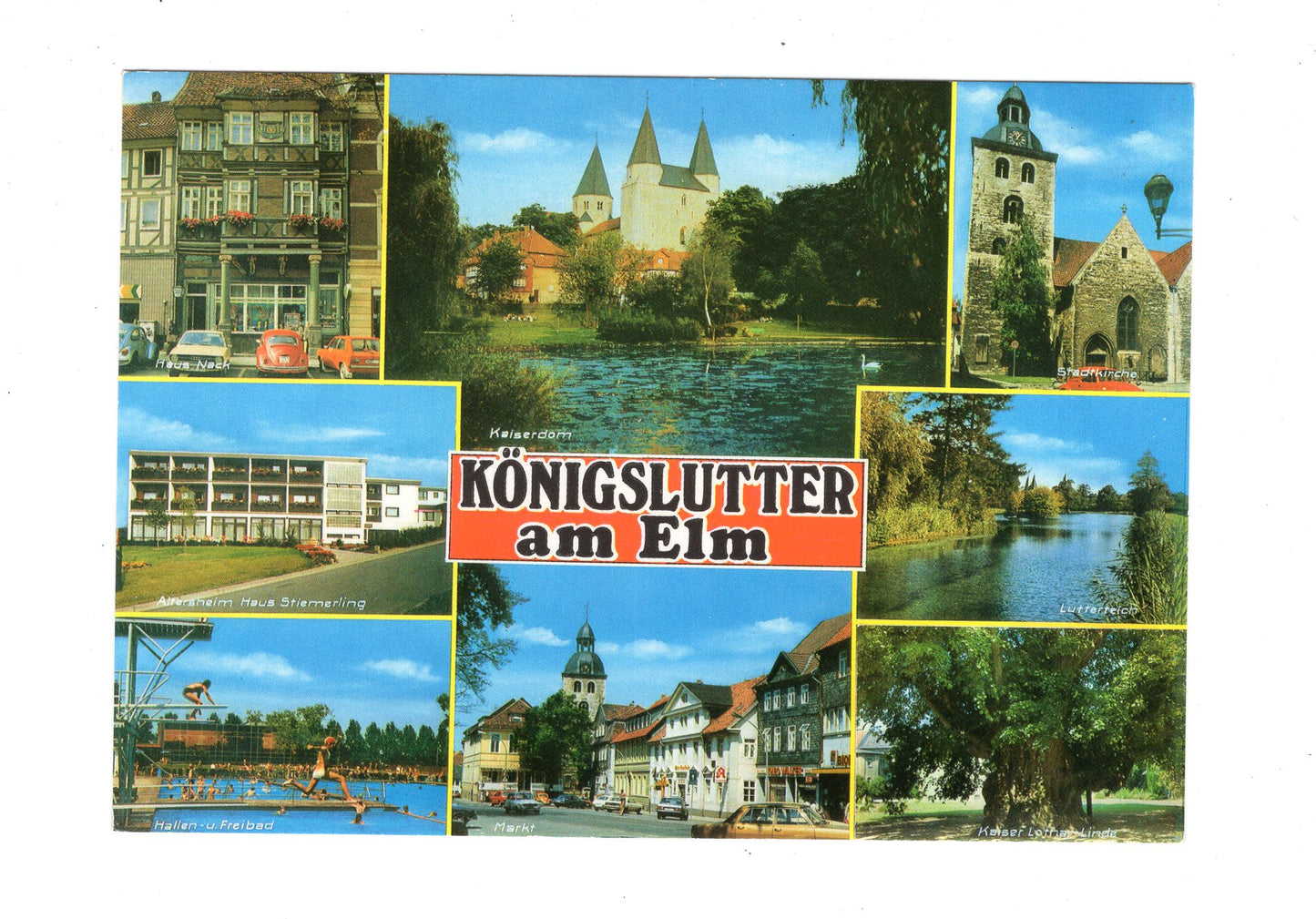 Ansichtskarte Königslutter am Elm