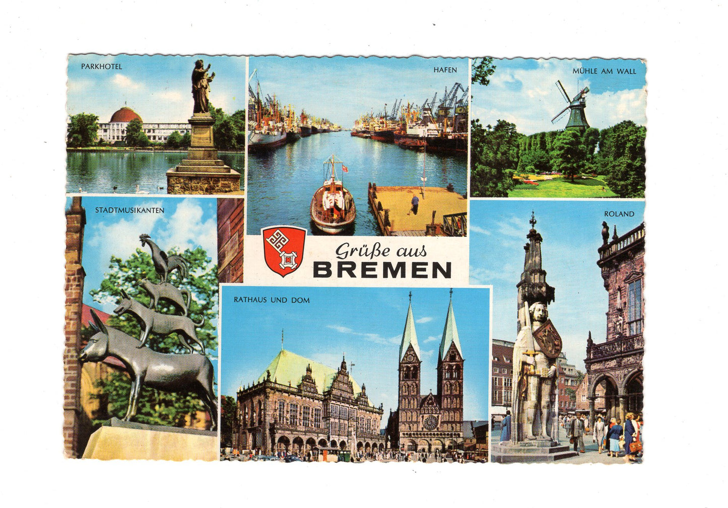 Ansichtskarte Grüße aus Bremen  / I1-58