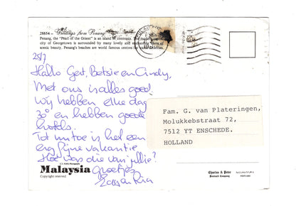 Ansichtskarte Penang / Malaysia