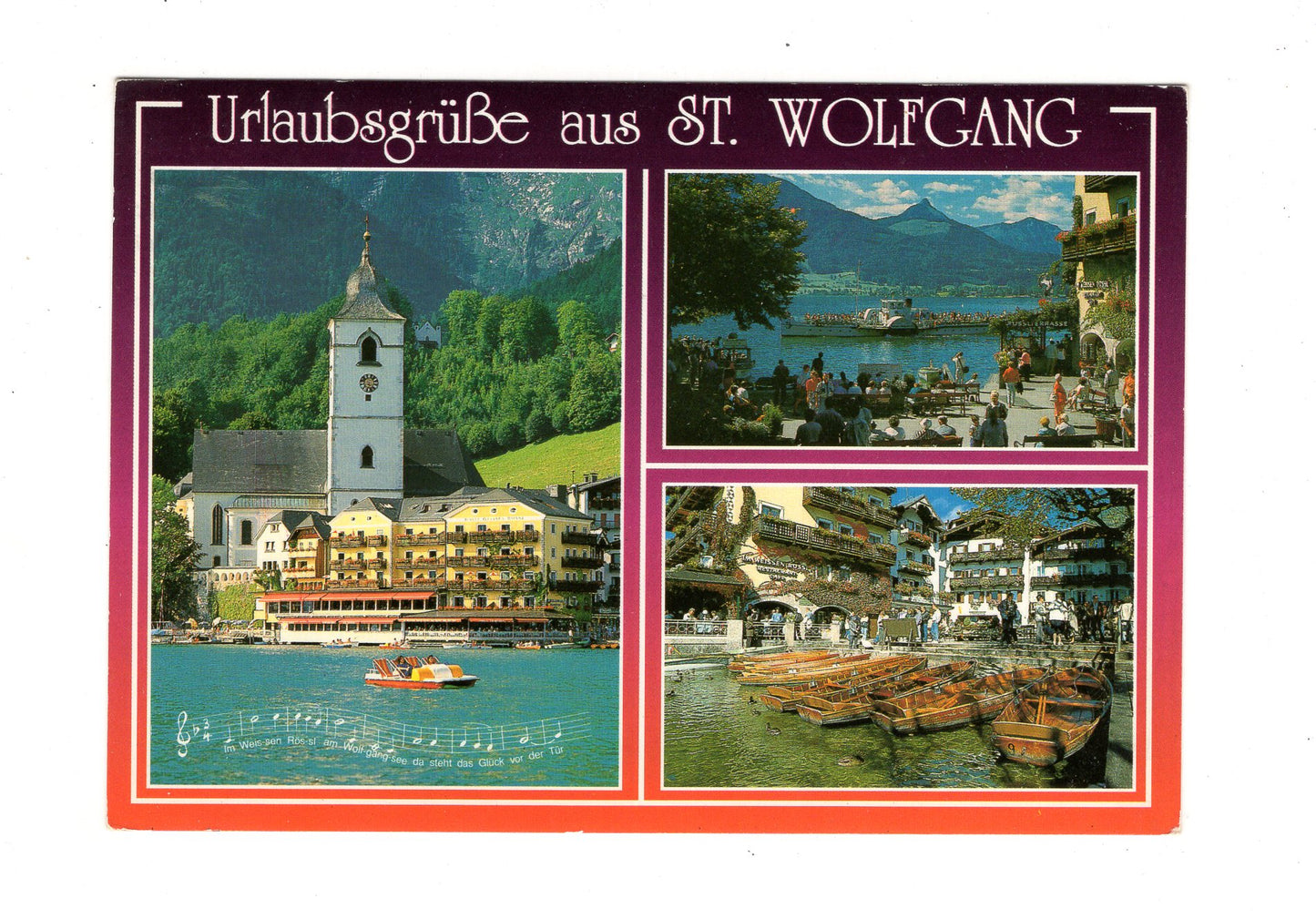 Ansichtskarte St. Wolfgang am See / Österreich