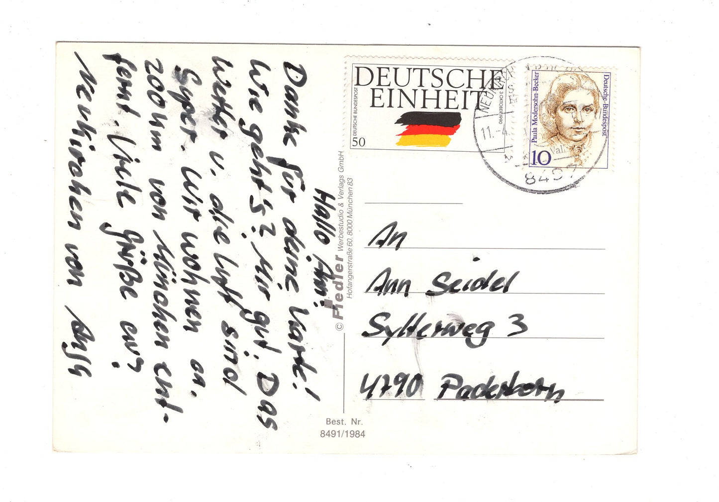 Ansichtskarte Wallfahrtskirche Neukirchen Hl. Blut / Bayerischer Wald / H1-59