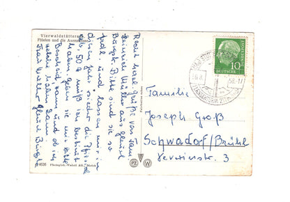 Ansichtskarte Flüelen / Vierwaldstättersee / Schweiz