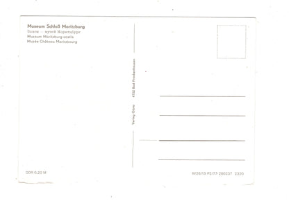 Ansichtskarte Barockmuseum Schloss Moritzburg bei Dresden / L1-70