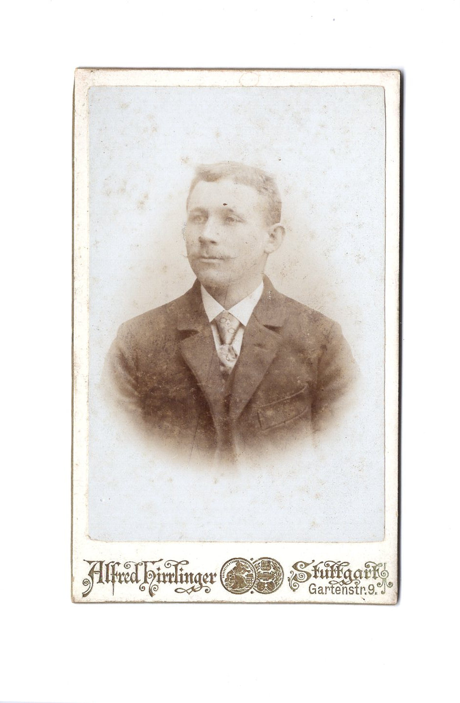 Fotografie Herrenportrait - Stuttgart 1890er
