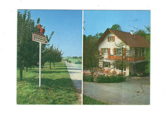 Ansichtskarte Ausflug-Gaststätte Schellenhof / Bissingen / Enz