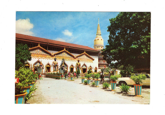 Ansichtskarte Penang Exterior View of Siamese Temple / Malaysia