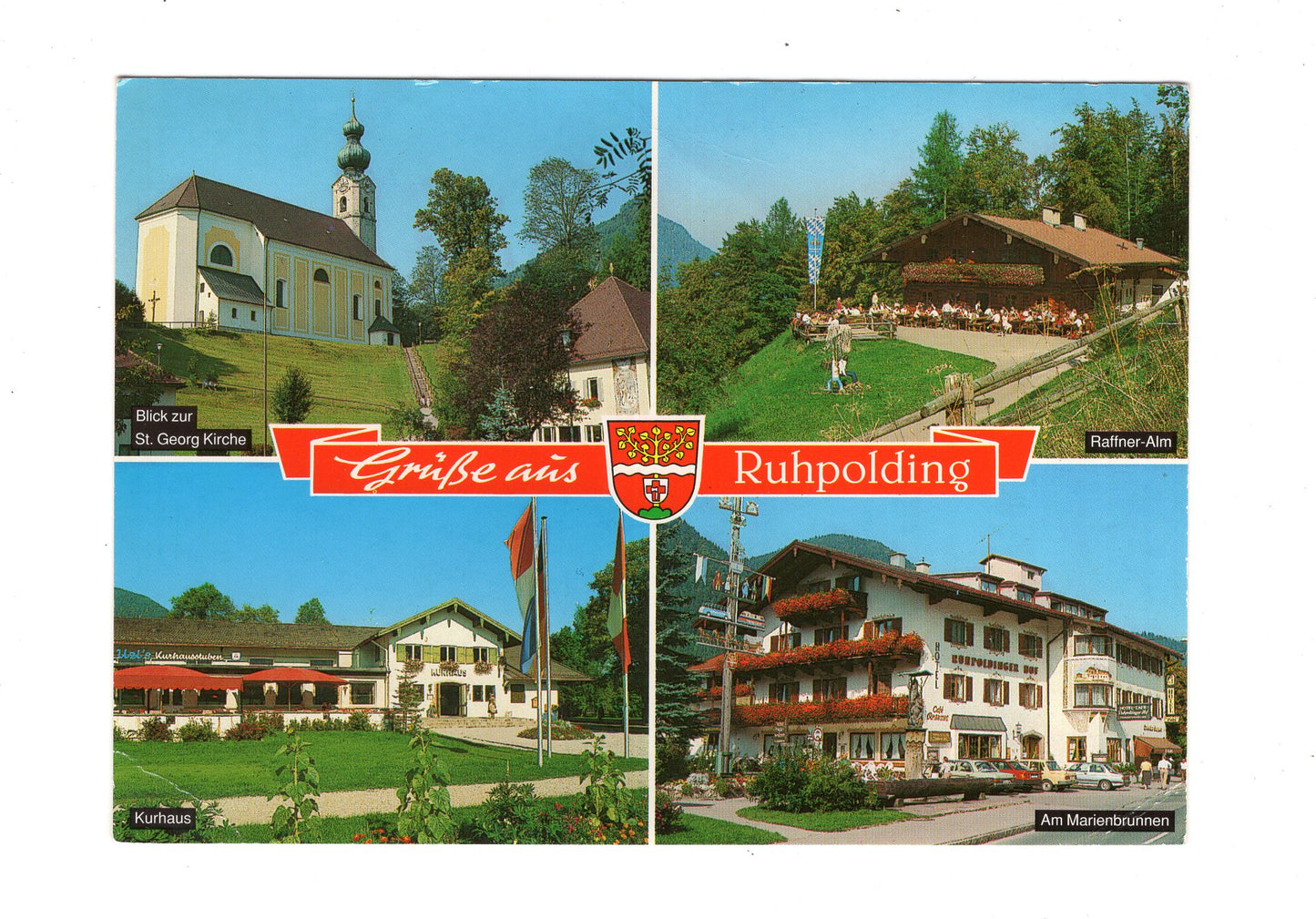 Ansichtskarte Ruhpolding / Oberbayern