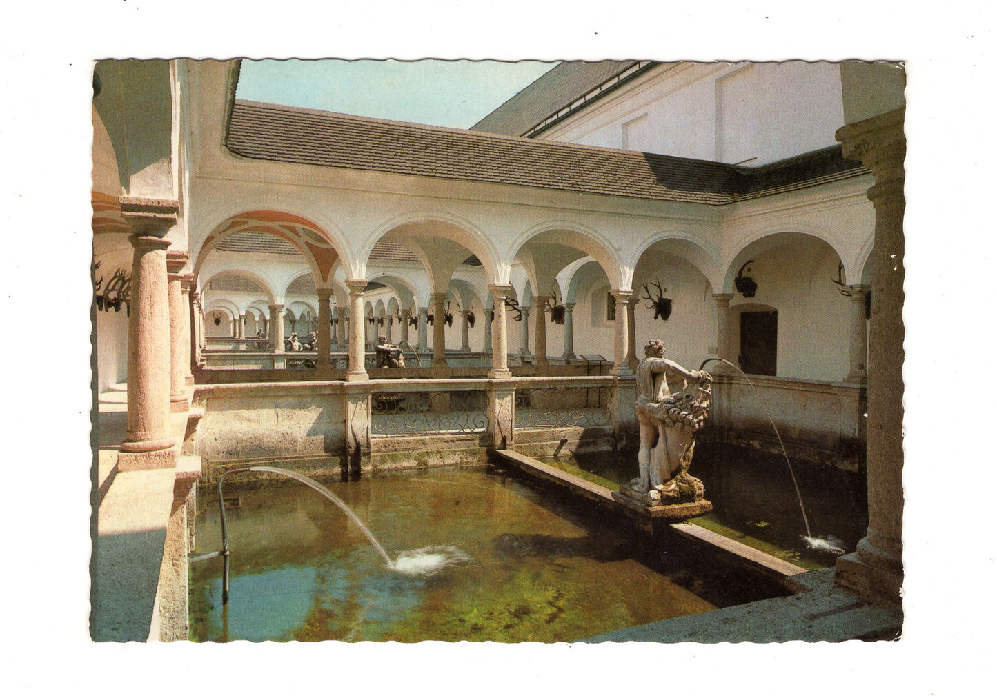 Ansichtskarte Fischkalter / Benediktinerstift Kremsmünster / Österreich