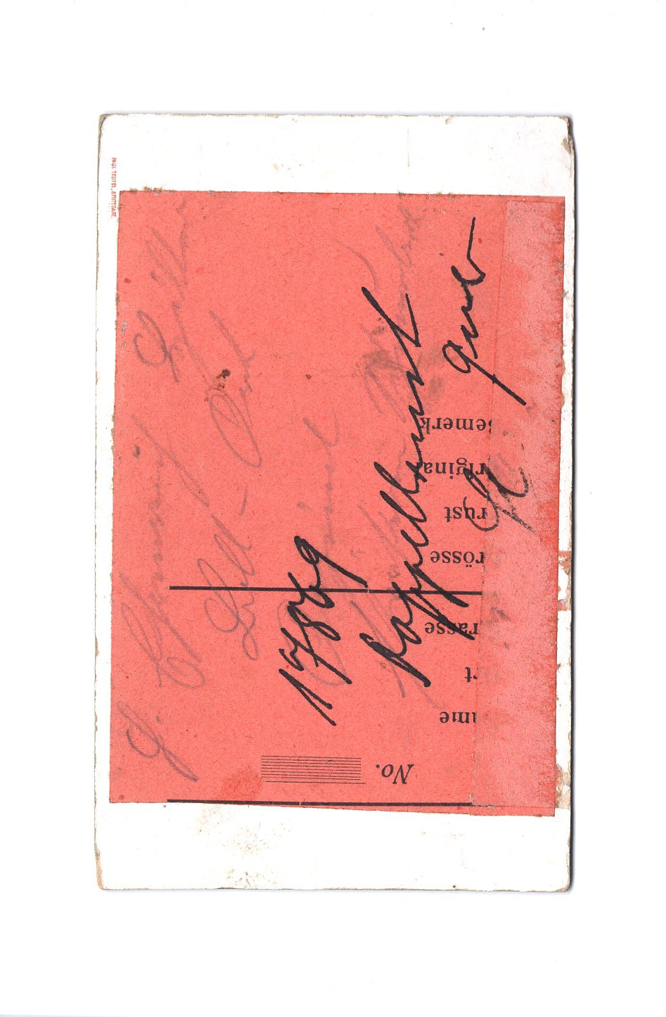 Fotografie Herrenportrait - Stuttgart 1890er