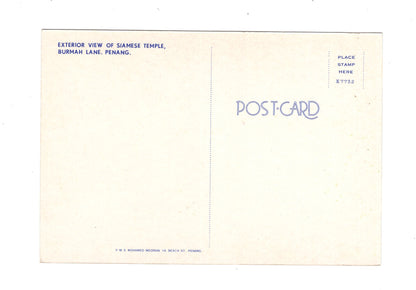 Ansichtskarte Penang Exterior View of Siamese Temple / Malaysia