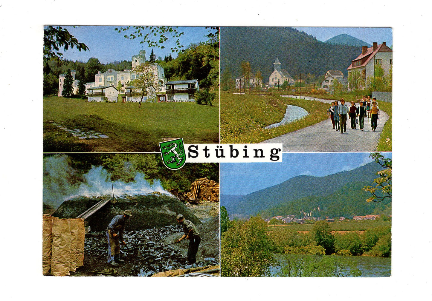 Ansichtskarte Kinderdorf Stübing / Österreich