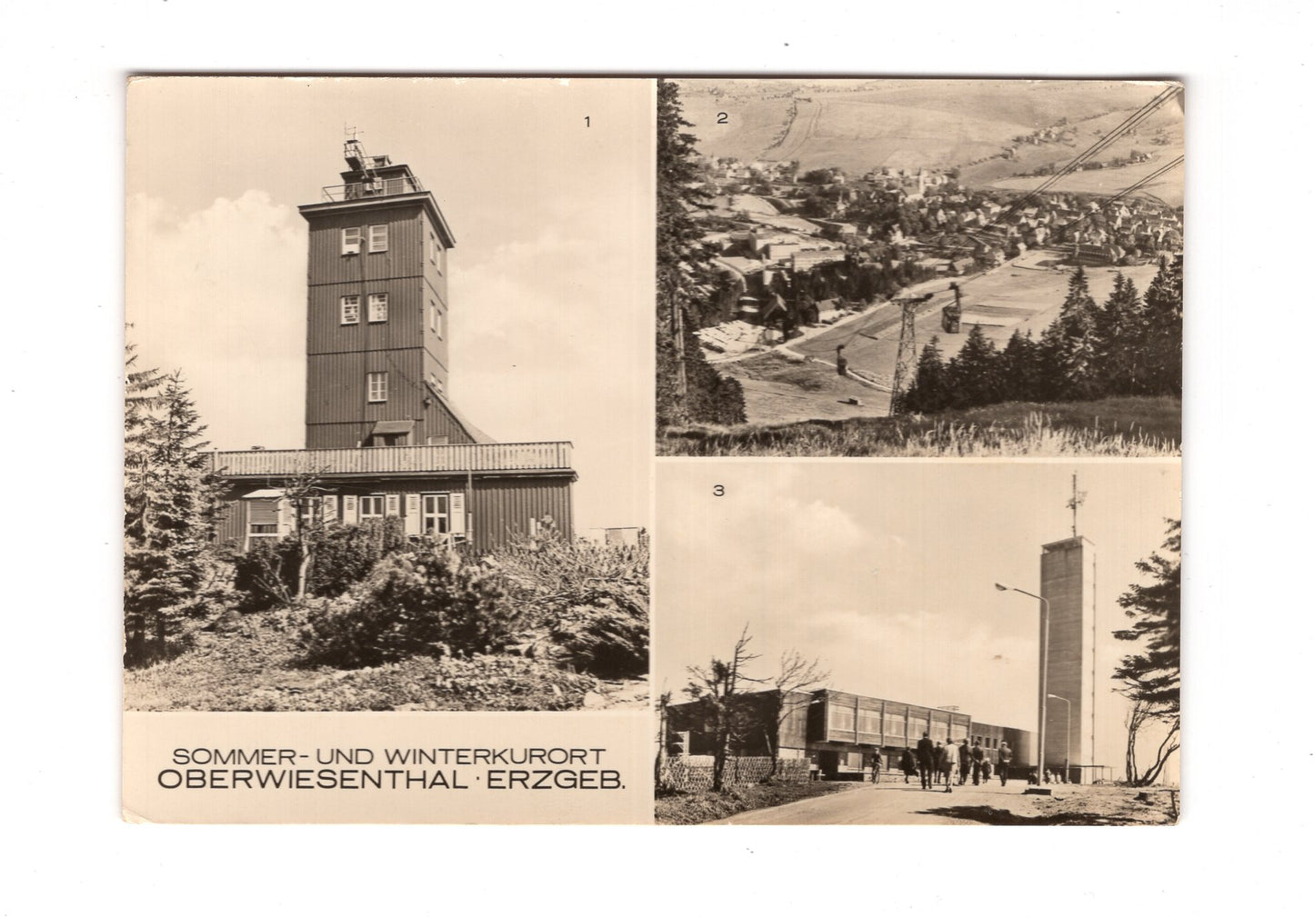 Ansichtskarte Oberwiesenthal / Erzgebirge