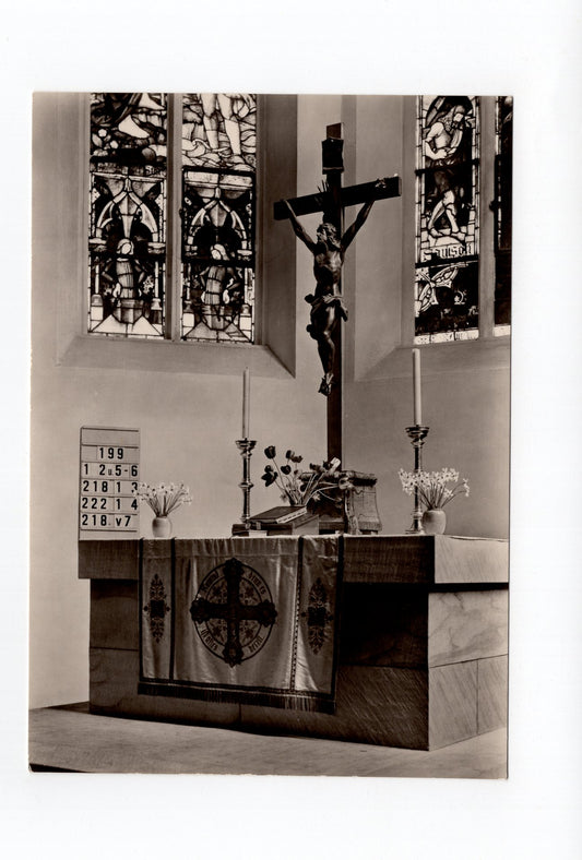 Ansichtskarte Leipzig / Thomaskirche / Altar
