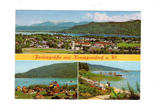 Ansichtskarte Krumpendorf am Wörthersee / Kärnten / Österreich