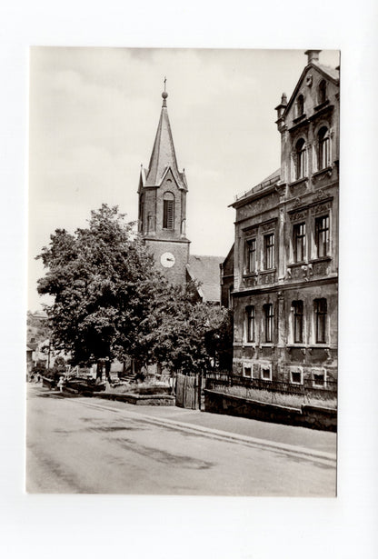 Ansichtskarte Wilkau-Haßlau in Sachsen / Michaelis-Kirche