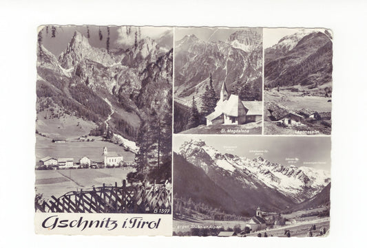 Ansichtskarte Gschnitz / Tirol / Österreich