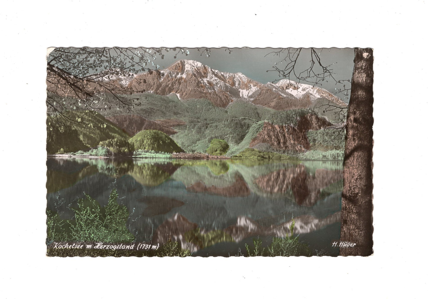 Ansichtskarte Kochelsee mit Herzogstand / H1-59