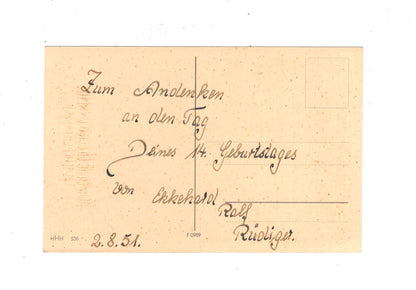 Ansichtskarte Glückwünsche / Glückwunsch zum Geburtstag / L1-61