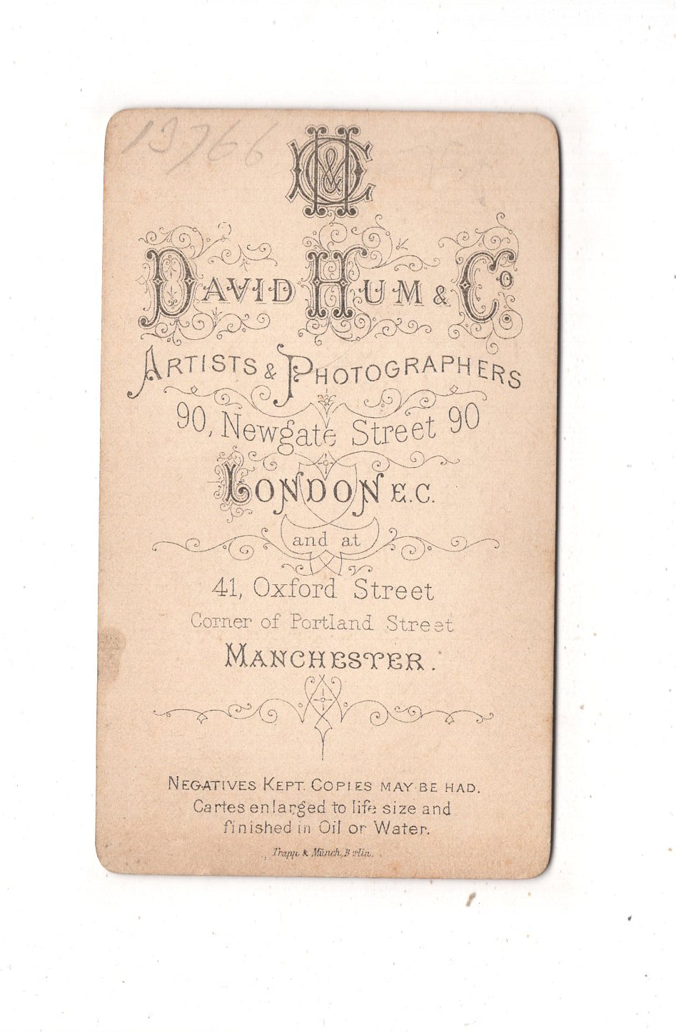 Fotografie Niedliche kleine Kinder - London / Manchester 1880er / CDV M1-11