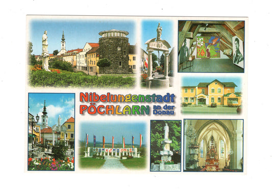 Ansichtskarte Pöchlarn an der Donau / Österreich