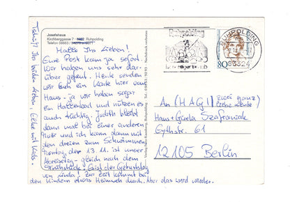 Ansichtskarte Ruhpolding / Oberbayern / Josefshaus